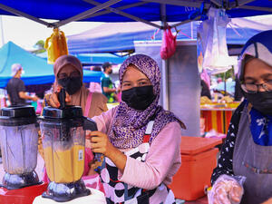Malaysians bazaars
