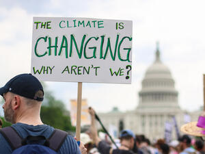 Thousands of people attend the People's Climate March