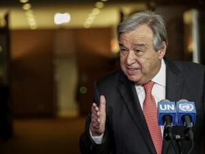 أمين عام الأمم المتحدة أنطونيو غوتيريش