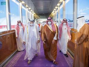 ابن سلمان يستقبل ولي عهد ابو ظبي في جدة