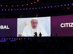 The Pope spoke in favor of waiving intellectual property rights for COVID-19 vaccines