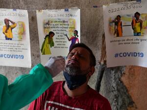 India sets a new global record of new cases