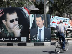 Syria lambasted France's interventionist remarks on presidential vote.