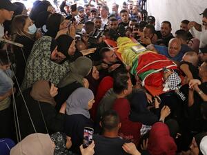 Israeli forces opened fire on Ahmed al-Fahed.