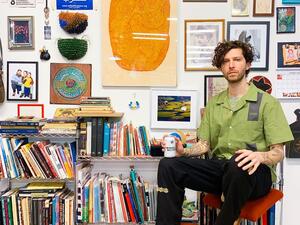 Palestinian artist Jordan Nassar