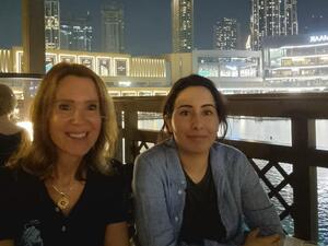 Lovely food at Bice Mare with Latifa earlier