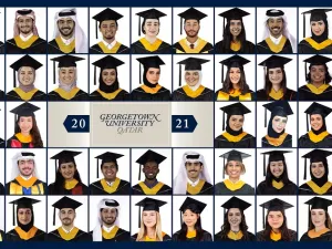 مؤسسة قطر: حفل تخرج افتراضي لدفعة خريجي 2021 بجامعة جورجتاون في قطر 
