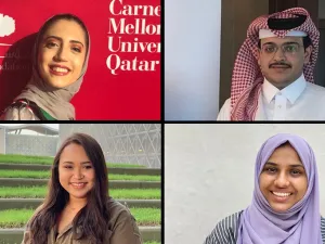 فريق جامعة كارنيجي ميلون في قطر يفوز بمسابقة التعليم المالي 2020