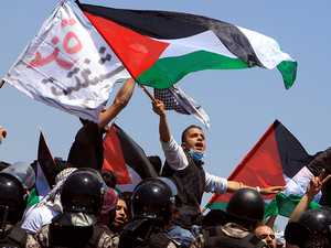 Jordanian protest in support of Palestine 