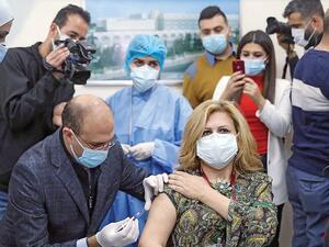 Vaccination marathon kicked off in Lebanon on Saturday.