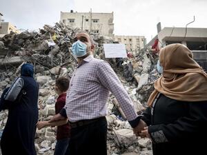 It will take time to sift through the debris in Gaza
