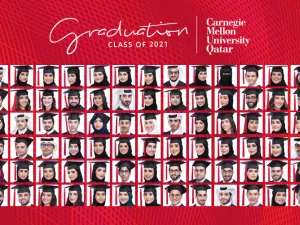 جامعة كارنيجي ميلون في قطر تحتفل بتخريج الدفعة 2021   