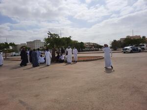 Unemployment protests in Oman