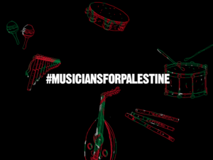 appeal calling upon their peers to boycott performances in Israel 