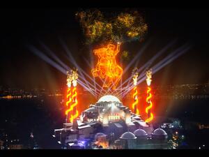 The 568th anniversary of Istanbul's conquest was marked with special visual events organised by the Presidency's Directorate of Communications in cooperation with the Ministry of Culture and Tourism at symbolic locations across the city.