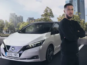 نجم كرة القدم إيدن هازرد ينضم إلى حملة نيسان#ElectrifyTheWorld  لإحداث تغيير إيجابي