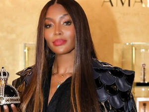 The 50-year-old supermodel announced Tuesday that she is a mom