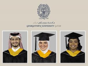 مؤسسة قطر: طلاب السنة النهائية المتميزون يتخرجون ويتركون بصماتهم على أسرة جورجتاون في قطر