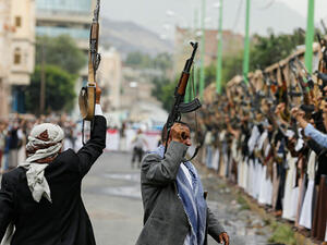 مقاتلون من جماعة أنصار الله