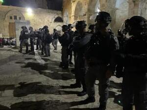 مواجهات اندلعت الليلة الماضية في القدس