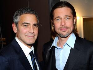 براد بيت وجورج كلوني