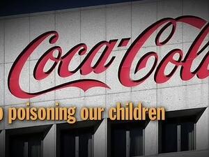Coca-Cola was accused of 'poisoning our children' in the new advert