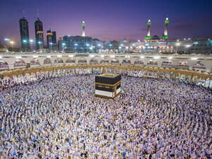 Saudi authorities allowed Muslims to perform Haj.