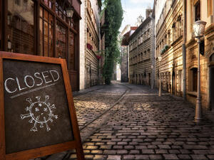  Corona virus COVID-19 disease global pandemic outbreak, business impact, isolation, quarantine, stay at home 3D concept