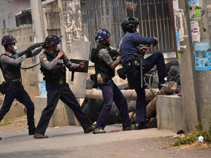 Three more people killed by the Myanmar military taking the death toll to 805