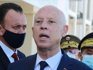  الرئيس التونسي قيس سعيد