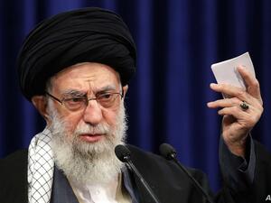  المرشد الإيراني علي خامنئي 