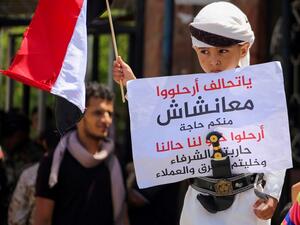 global pressure on the Houthis to halt their offensive in Marib