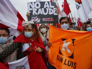 Keiko Fujimori claims elections were a fraud 