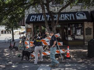 Austin police arrested one suspect in connection with an overnight shooting