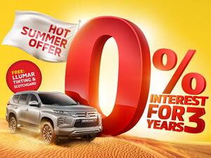 Mitsubishi Customers Rejoice  With The 'Hot Summer Offer' From Al Habtoor Motors.