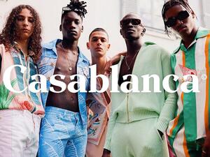 Casablanca, the brainchild of French-Moroccan designer Charaf Tajer