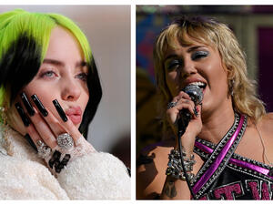 بيلي إيليش ومايلي سايريس