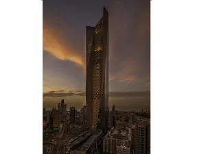 برج الحمراء للأعمال يحصل على استحسان دولي مع جائزة الجمهور عن فئة العشرة أعوام خلال مؤتمر جوائز مجلس المباني الشاهقة والمساكن الحضرية