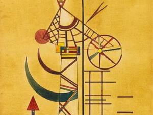  Wassily Kandinsky Gebogene Spitzen 