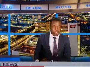 KBN TV presenter Kabinda Kalimina 