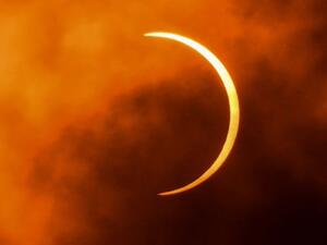 ‘Ring of fire’ eclipse