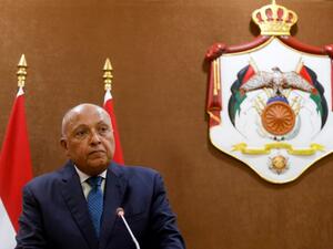 Shoukry called on his new Israeli FM to move the current stalemate.