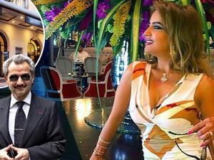 الوليد بن طلال وطليقته نائلة الرشيد