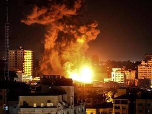 غارة جوية على غزة