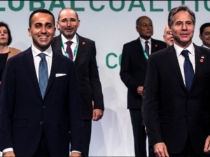 The meeting of US-led coalition was to highlight war against the Islamic State