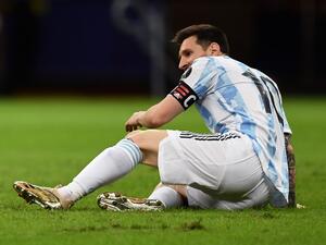 The six-time Ballon d'Or winner has played every minute of his country's Copa America campaign so far, with his manager reluctant to rest him (Photo: AFP)