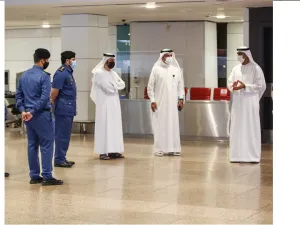 مدير عام جمارك دبي يزور مبنى المطار 1 ويتفقد جاهزية العمل الجمركي