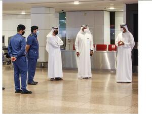 Director General Of Dubai Customs Tours Terminal 1, DXB International Airport Ahead Of Reopening 