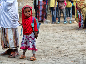 little girl out of islamic school
