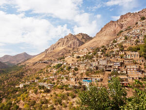 A scene from rural Iran 